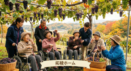 体操や手工芸に取り組むご入居者の様子